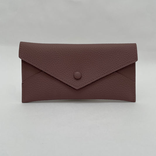 PROMENADE LEATHER ENVELOPE WALLET PURPLE