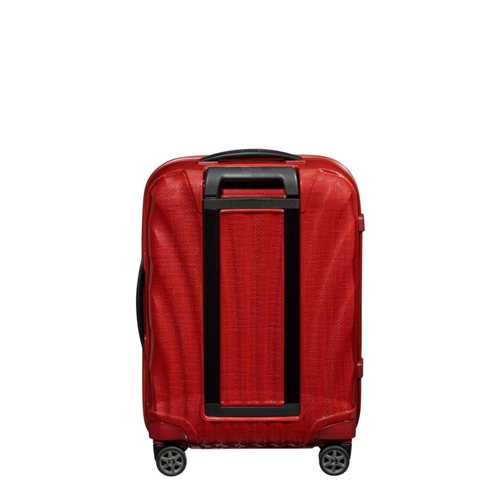 SAMSONITE C-LITE 55CM EXPANDABLE TROLLEY CASE CHILI RED