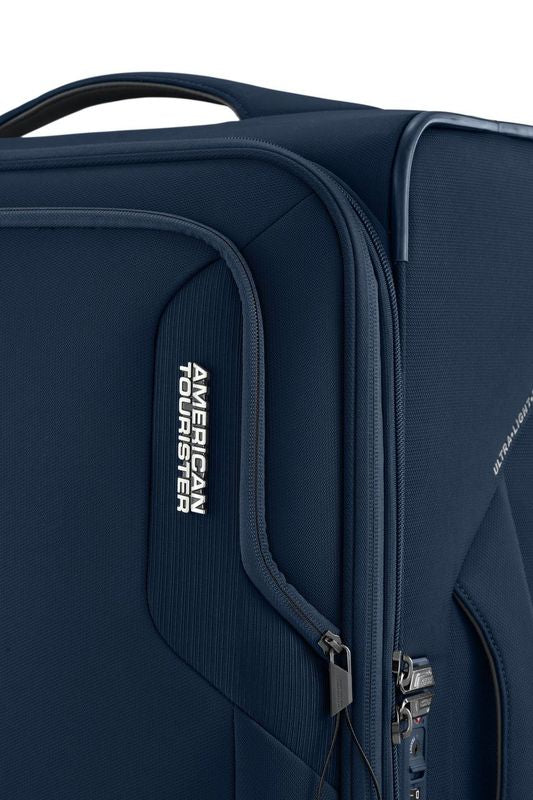 AMERICAN TOURISTER APPLITE 5 82CM SPINNER NAVY Sydney Luggage