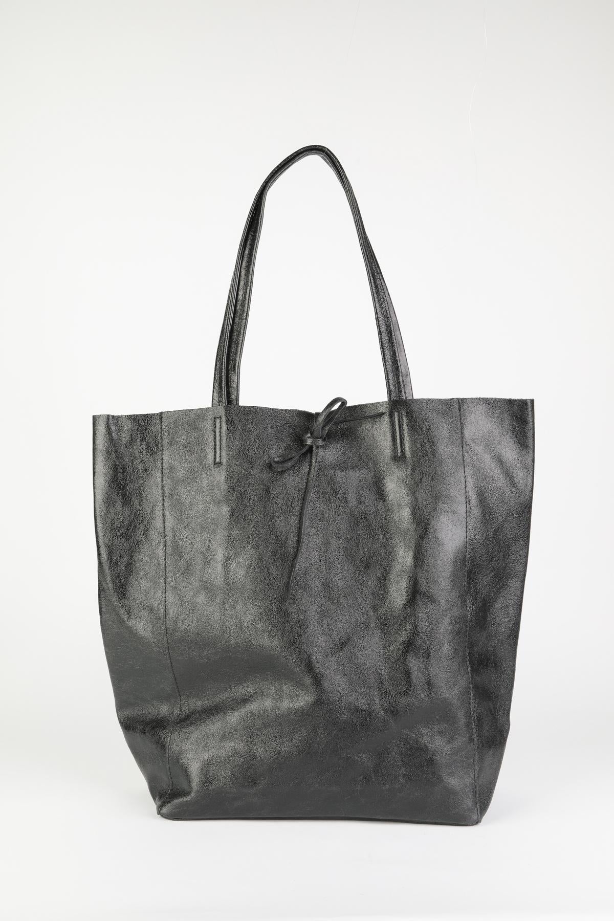 MAISON FANLI LARGE TOTE MIDNIGHT METALLIC – Sydney Luggage