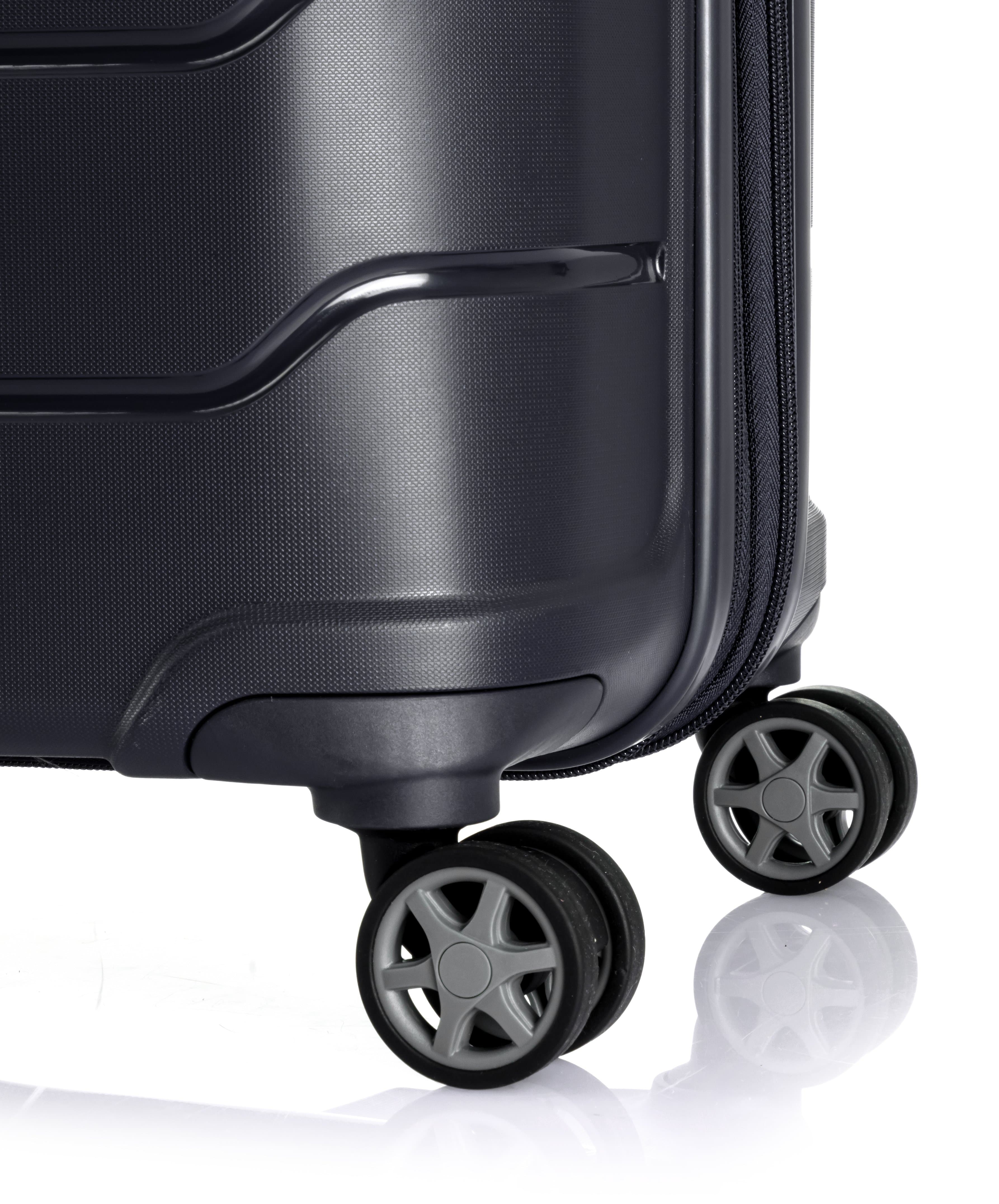 Octolite hardside spinner case cheap small 55cm black 2.4 kg